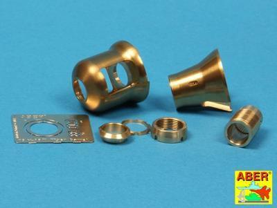 Early muzzle brake used on Early Tiger 1 , and Tiger II Porsche