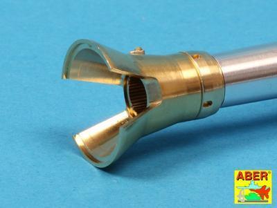 Early muzzle brake used on Early Tiger 1 , and Tiger II Porsche