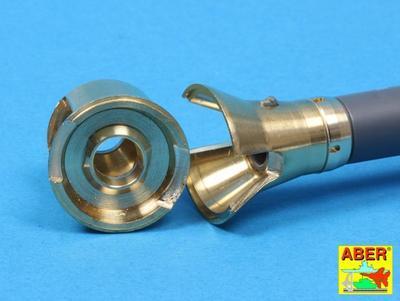 Early muzzle brake used on Early Tiger 1 , and Tiger II Porsche
