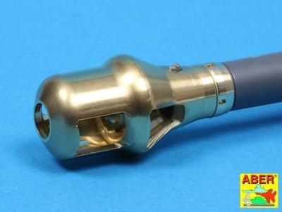 Early muzzle brake used on Early Tiger 1 , and Tiger II Porsche