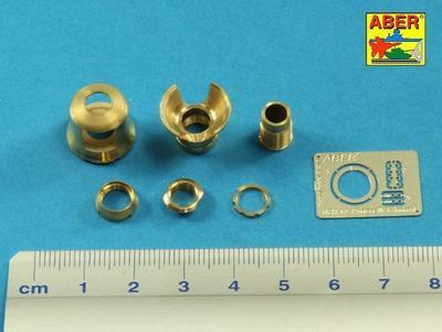 Early muzzle brake used on German 7,5cm barrel PzKpfw. IV, Ausf. G and Stug. Ausf.F; F8 G early