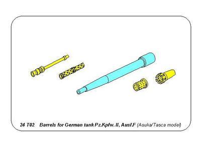 Set of Barrels for Pz.Kpfw. II, Ausf. F