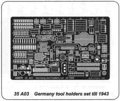 German tool holders set until 1943