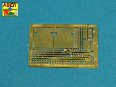 Exhaust holders for Panther D; A G early, Jagdpanther G1 G2 early
