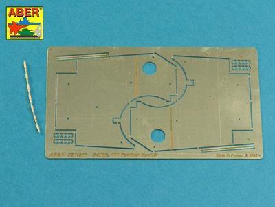 Panther G turret Anti-Aircraft additional Armour