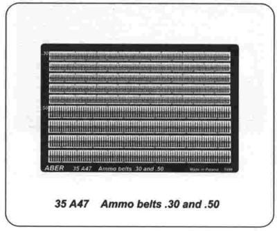 Ammo belts .30 &.50