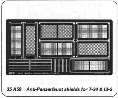 Anti Panzerfaust shields for T-34 & IS-2