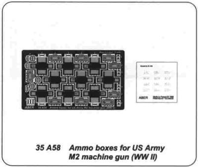 Ammo boxes for Browning M2