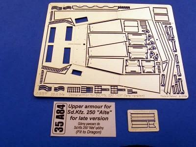 Upper armor for Sd.Kfz.250 "Alt"