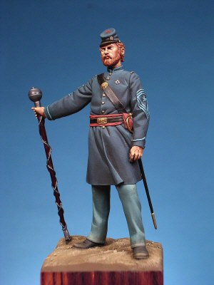 Union Drum Major American Civil War, 1863.