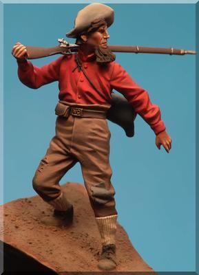American Civil War Volunteer. New Carolina 1862