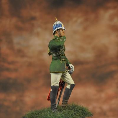 2nd Lancers, Hyderabad Contingent. Officer Britannique Captain