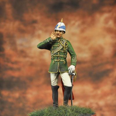 2nd Lancers, Hyderabad Contingent. Officer Britannique Captain