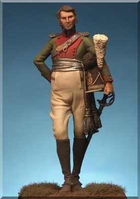 Superior Officer 4th Kings Cavalry Baviera, 1812