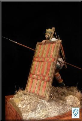 Immortal and Spartan Officer Thermopylae 480bC.