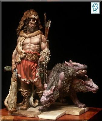 Herakles and Cerberus