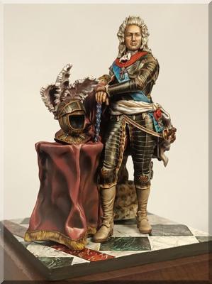 Marechal de France (Charles Auguste Fouquet, Duc de Belle-Isle) 1740 (resin)