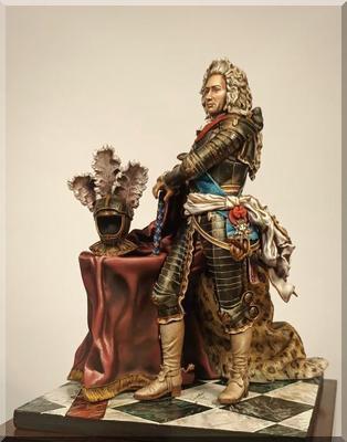 Marechal de France (Charles Auguste Fouquet, Duc de Belle-Isle) 1740 (resin)