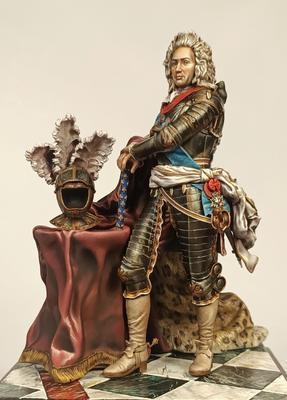 Marechal de France (Charles Auguste Fouquet, Duc de Belle-Isle) 1740 (resin)