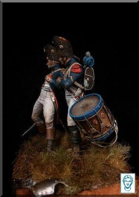 Tambour et Chef de Bataillon de la Garde Imperiale  Waterloo
