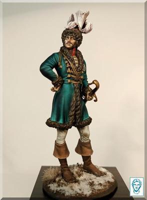 Joachim Murat a Eylau (resin)