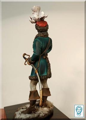 Joachim Murat a Eylau (resin)