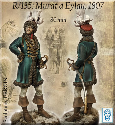 Joachim Murat a Eylau (resin)