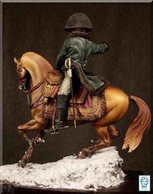 Napoleon sur le champ de bataille d'Eylau, 1807