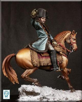 Napoleon sur le champ de bataille d'Eylau, 1807