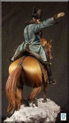Napoleon sur le champ de bataille d'Eylau, 1807