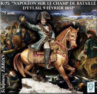 Napoleon sur le champ de bataille d'Eylau, 1807