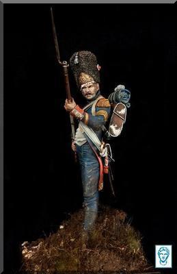 Sergent 1st Rgt. Grenadiers a pied de la Garde Imperiale, Waterloo 1815