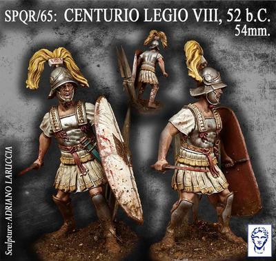 Centurio Legio VIII, Gallic Wars, 52 BC.