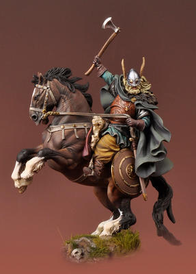 Viking on Horseback,850 A.D