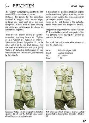 German Camouflages    A5  32 Pages