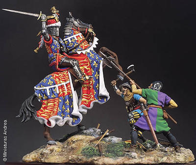 The Black Prince at Crecy