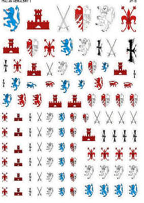 Italian Heraldry Transfers I