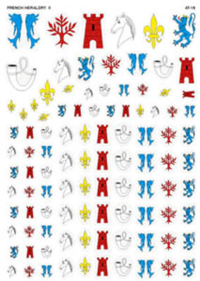 French Heraldry Transfers II