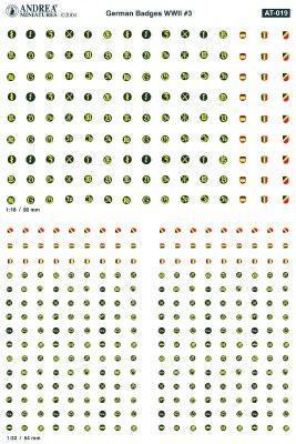 German Uniform Badges WWII Transfers (III)