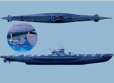 U Boat VII C Complete Hull (Special Order Only)