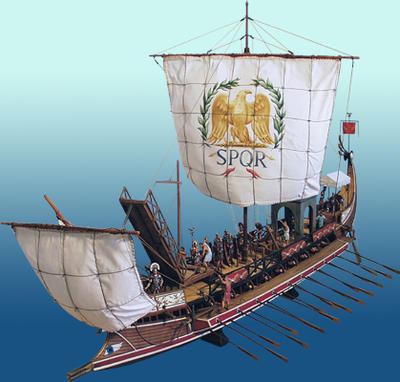 Roman Bireme  31 B.C. (Special Order Only)