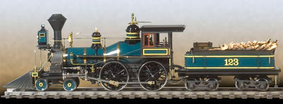 American 440 Locomotive with Tender