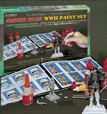 Andrea Colour Paint Set II (WWII)
