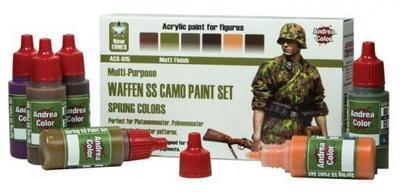 Waffen SS Camo Paint Set (spring colors)