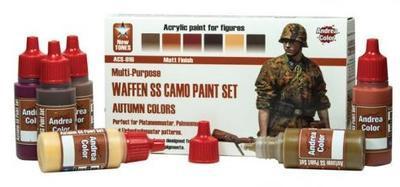 Waffen SS Camo Paint Set (autumn colors)