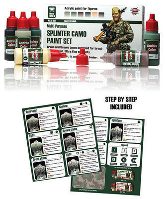 Splinter Camo Paint Set