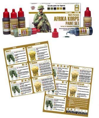 Africa Korps Paint Set