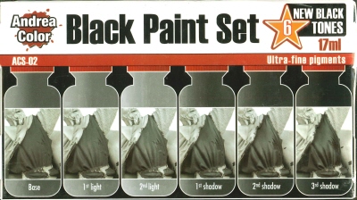 Black Paint Set