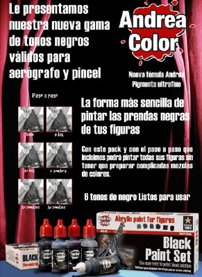 Black Paint Set