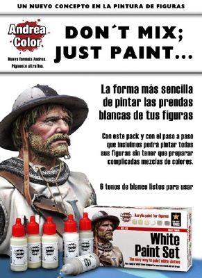 White Paint Set